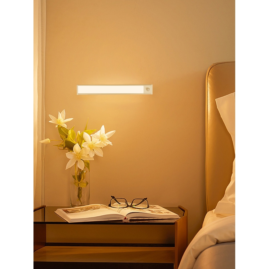 LED Podelementna svjetiljka CABINET-4 s PIR senzorom LED/1,5W/230V 1100mAh 4000K