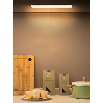 LED Podelementna svjetiljka CABINET-4 s PIR senzorom LED/1,5W/230V 1100mAh 4000K