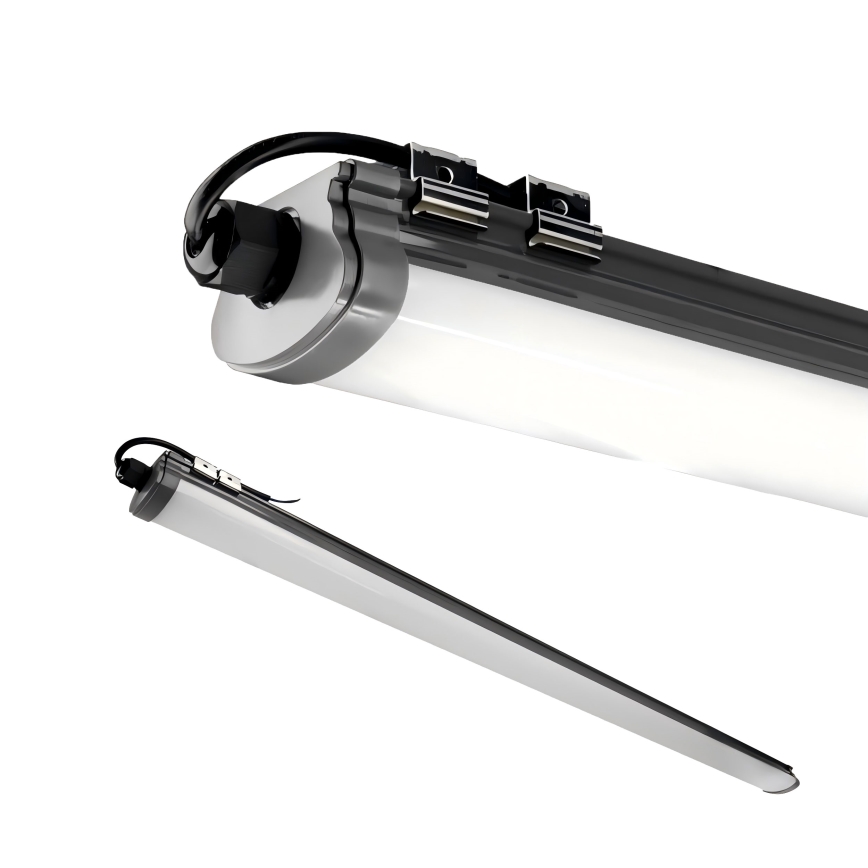 LED Podelementna svjetiljka LED/60W/230V 6000K 120 cm IP65 crna
