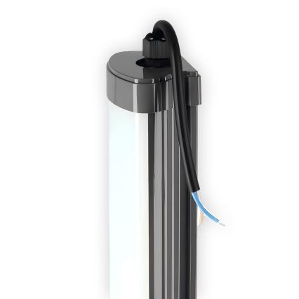 LED Podelementna svjetiljka LED/60W/230V 6000K 120 cm IP65 crna