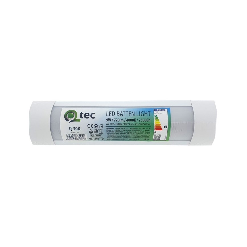 LED Podelementna svjetiljka QTEC LED/9W/230V 30 cm bijela