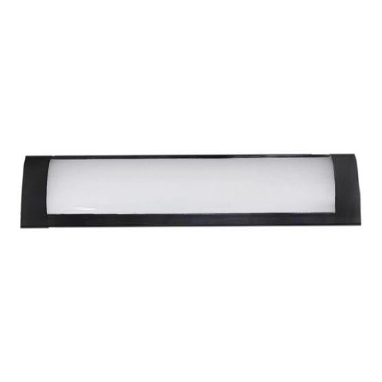 LED Podelementna svjetiljka QTEC LED/9W/230V 30 cm crna