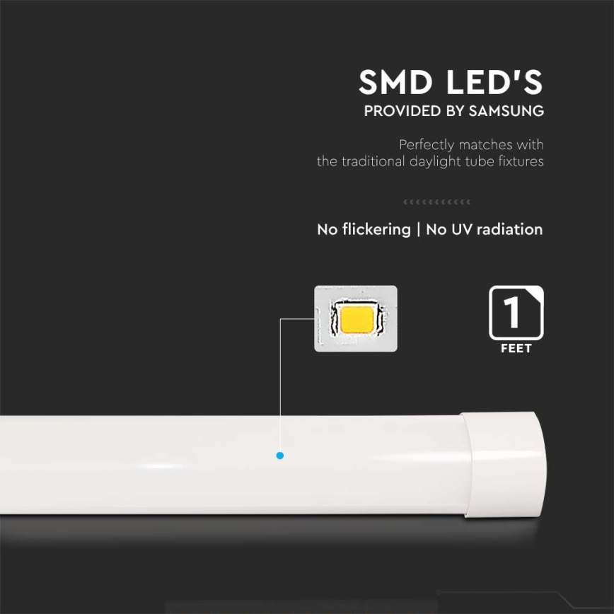 LED Podelementna svjetiljka SAMSUNG CHIP LED/10W/230V 6500K 30 cm