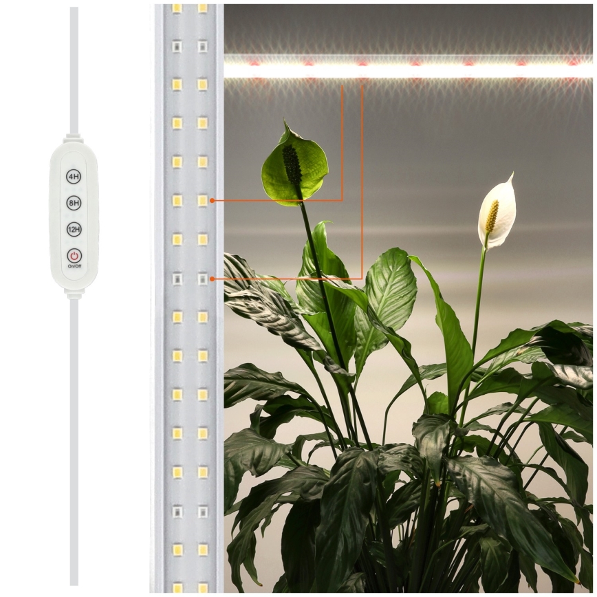 LED Podelementna svjetiljka za uzgoj biljaka GROWLY LED/15W/230W