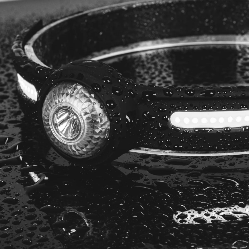 LED punjiva čelna svjetiljka s podesivim crvenim LED svjetlom, 5V, IPX4, 550 lm, 600 mAh