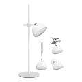 LED Podesiva punjiva stolna lampa 4u1 LED/3,5W/5V 3000/4000/6500K IP54 1800 mAh bijela