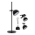 LED Podesiva punjiva stolna lampa 4u1 LED/3,5W/5V 3000/4000/6500K IP54 1800 mAh crna