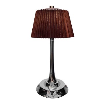 LED Podesiva punjiva stolna lampa na dodir LED/1,5W/5V 3000/4000/6000K 1800 mAh smeđa