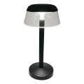 LED Podesiva punjiva stolna lampa na dodir LED/3W/5V 3000-6000K 1800 mAh crna