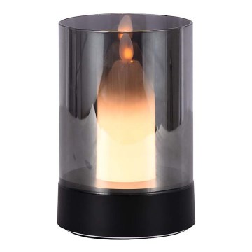 LED Podesiva stolna punjiva lampa LED/2W/5V 3000K 2400 mAh crna