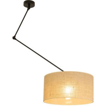 LED Podesivi luster na šipci GORTA 1xE27/60W/230V juta
