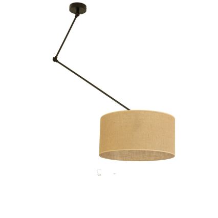 LED Podesivi luster na šipci GORTA 1xE27/60W/230V juta
