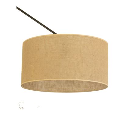 LED Podesivi luster na šipci GORTA 1xE27/60W/230V juta