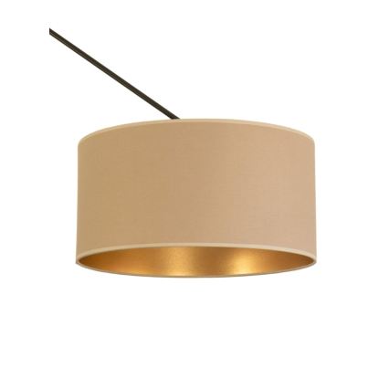 LED podesivi luster na štapu GORTA 1xE27/60W/230V bež/zlatna
