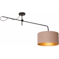 LED podesivi stropni luster VENICE 1xE27/60W/230V bež/zlatna