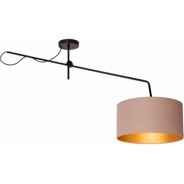 LED podesivi stropni luster VENICE 1xE27/60W/230V bež/zlatna
