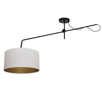 LED podesivi stropni luster VENICE 1xE27/60W/230V bijela/zlatna
