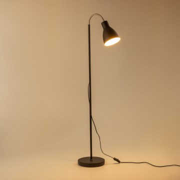 LED podna lampa 1xE27/7W/230V crna