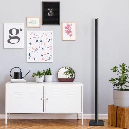 LED Podna lampa BERNADETTA LED/28W/230V 4000K crna