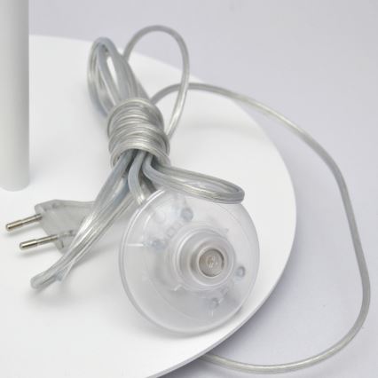 LED Podna lampa HELEN 1xE27/15W/230V bijela