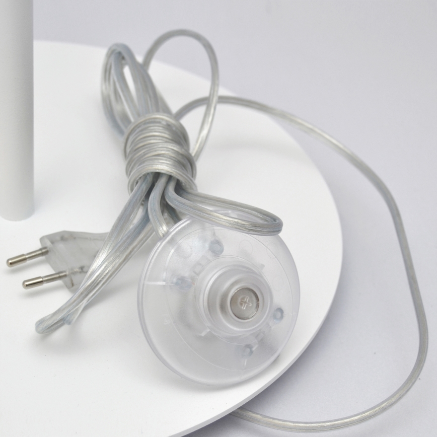 LED Podna lampa HELEN 1xE27/15W/230V bijela