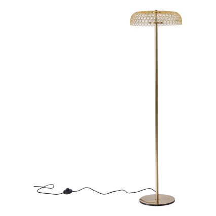 LED Podna lampa LED/10W/230V 3000K zlatna