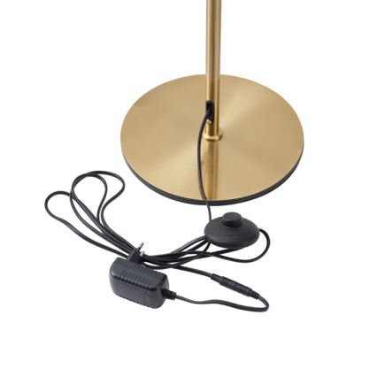 LED Podna lampa LED/10W/230V 3000K zlatna
