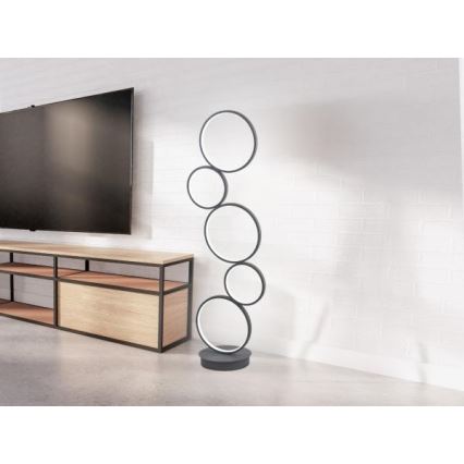 LED podna lampa s mogućnošću prigušivanja LED/85W/230V 3000-6500K + daljinski upravljač