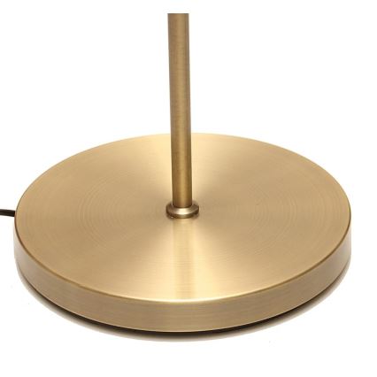 LED podna lampa NORA s mogućnošću prigušivanja LED/25W/230V 2200/3000/4000K + LED/5W 3000K zlatna + daljinski upravljač