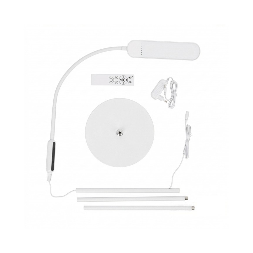 LED podna lampa s prigušivanjem TEILO LED/10W/230V 3000/4000/6500K bijela + daljinski upravljač