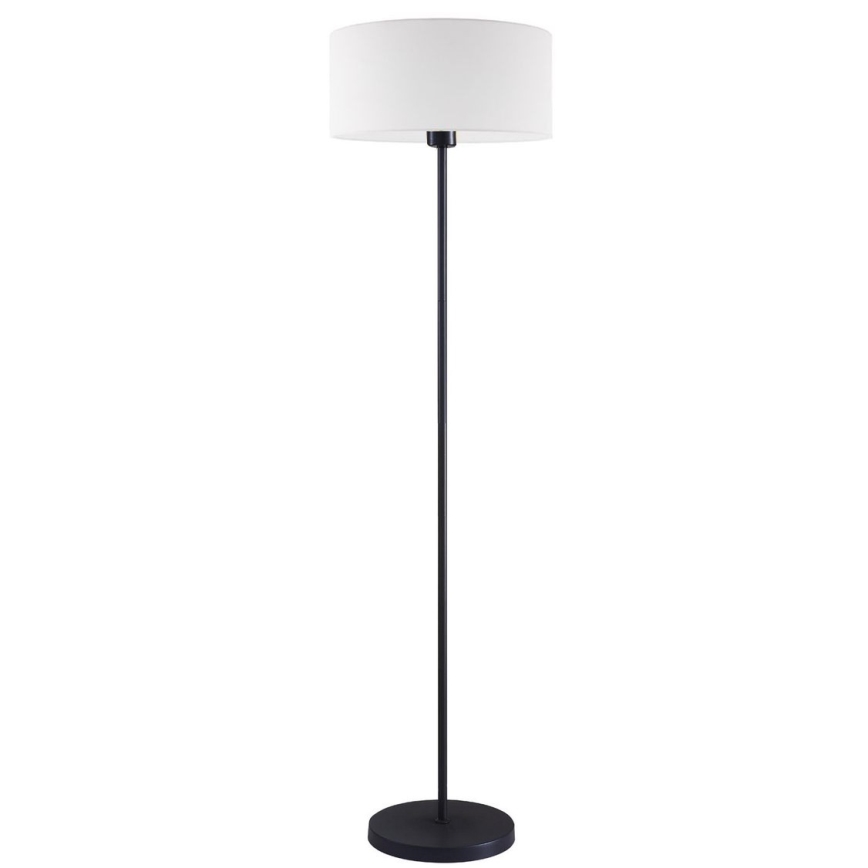 LED podna lampa TUNJA 1xE27/20W/230V promjer 38 cm crna/bijela