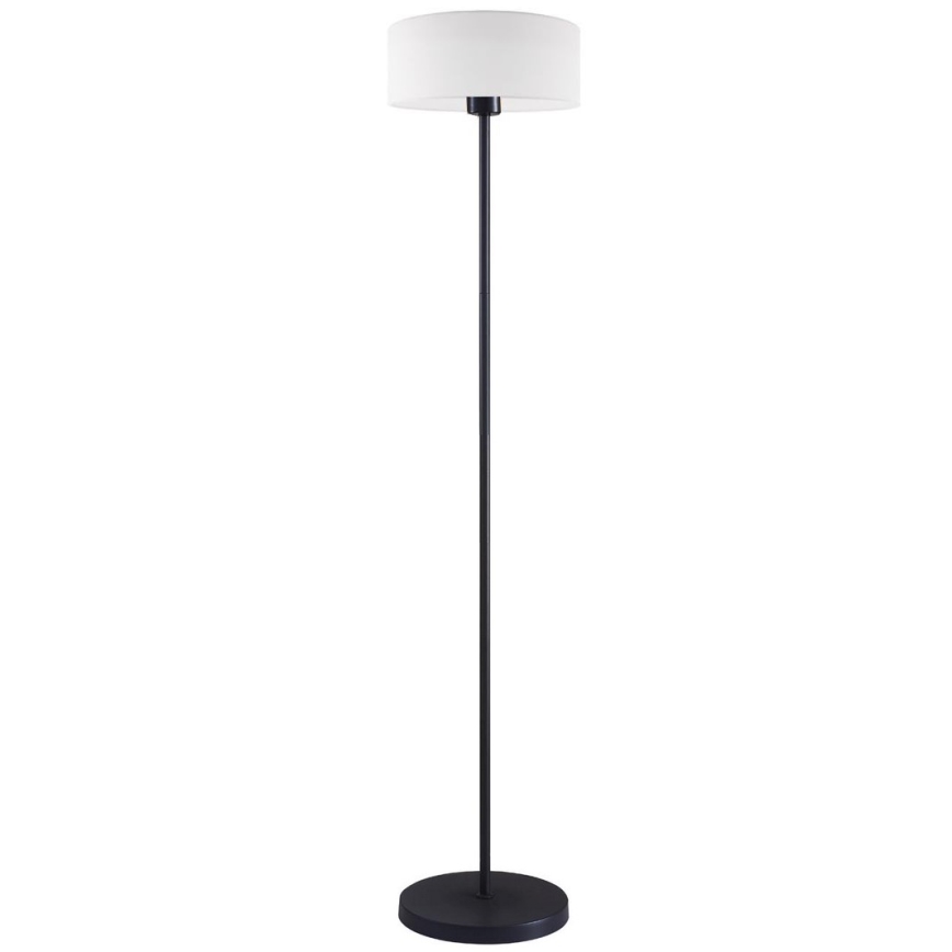 LED podna lampa TUNJA 1xE27/20W/230V Ø 30 cm crna/bijela