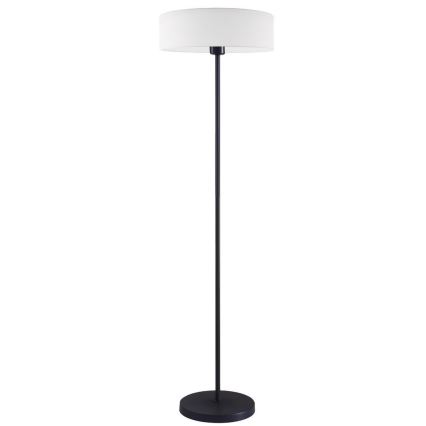 LED podna lampa TUNJA 1xE27/20W/230V Ø 38 cm crna/bijela