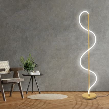 LED podna svjetiljka EMMA LED/24W/230V zlatna