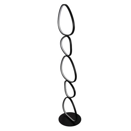LED podna svjetiljka PETRA LED/48W/230V crna