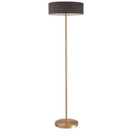LED podna svjetiljka TUNJA 1xE27/20W/230V Ø 38 cm zlatna/smeđa