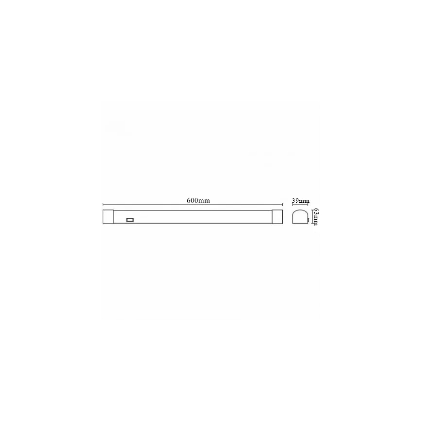 LED podpultno svjetlo LED/15W/230V 60 cm IP44 bijela