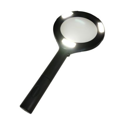 LED povećalo 3× zum s LED osvjetljenjem/3W/2xAA IP22