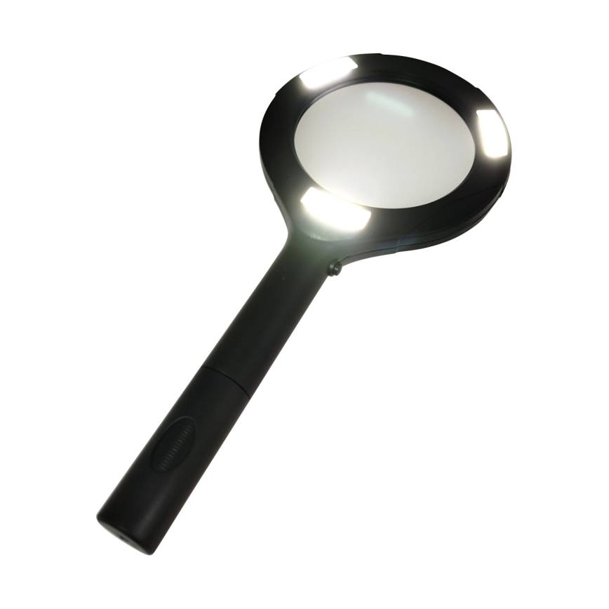 LED povećalo 3× zum s LED osvjetljenjem/3W/2xAA IP22
