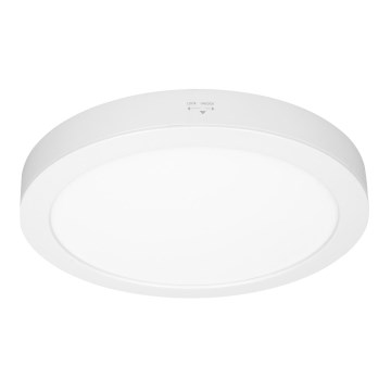 LED površinski/ugradni panel 2 u 1 24W/230V 3000/4000/6000K pr. 30 cm IP54 bijela