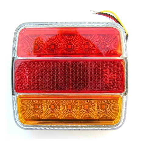 LED Pozicijsko svjetlo MULTI LED/1,5W/12V IP65 crvena/narančasta