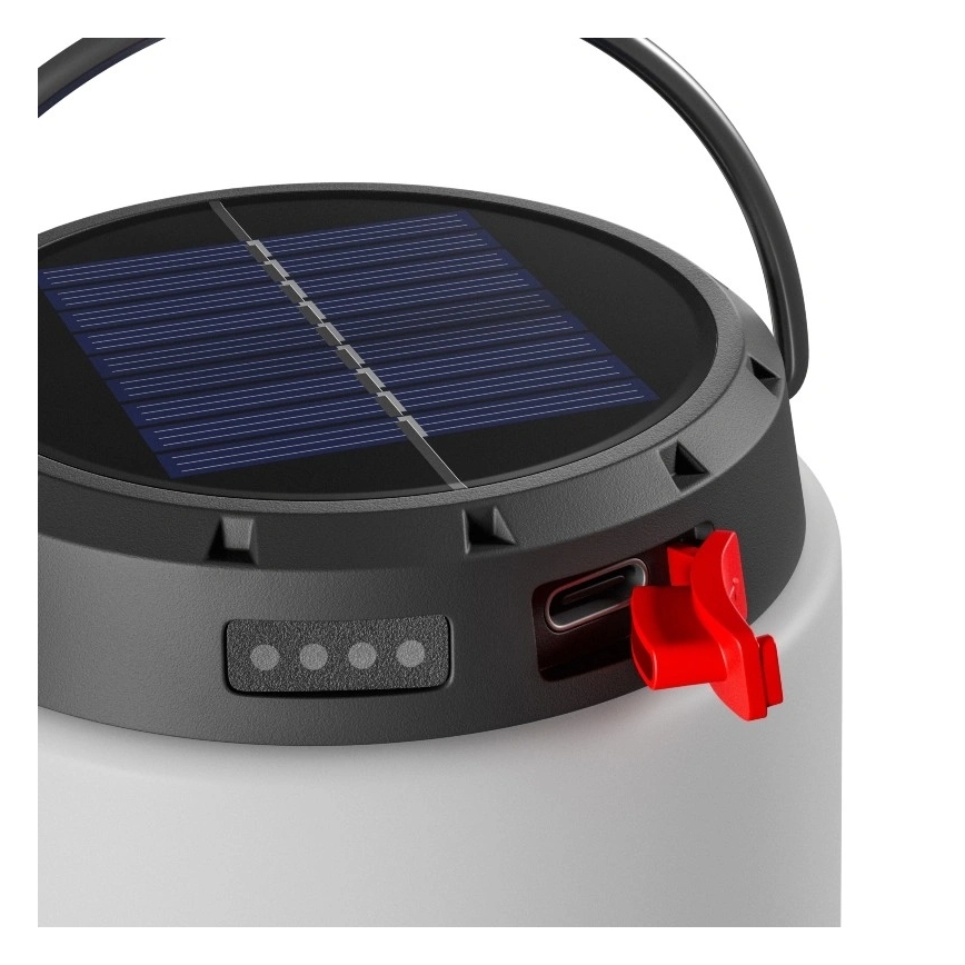 LED prenosiva solarna punjiva svjetiljka s podesivom svjetlinom LUMINA TUBO LED/5V 800 mAh
