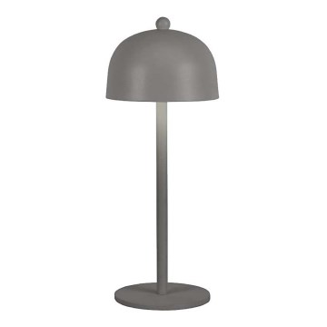 LED prenosiva stolna lampa s dodirom, prigušiva, punjiva LED/1W/5V 3000-6000K 1800 mAh siva