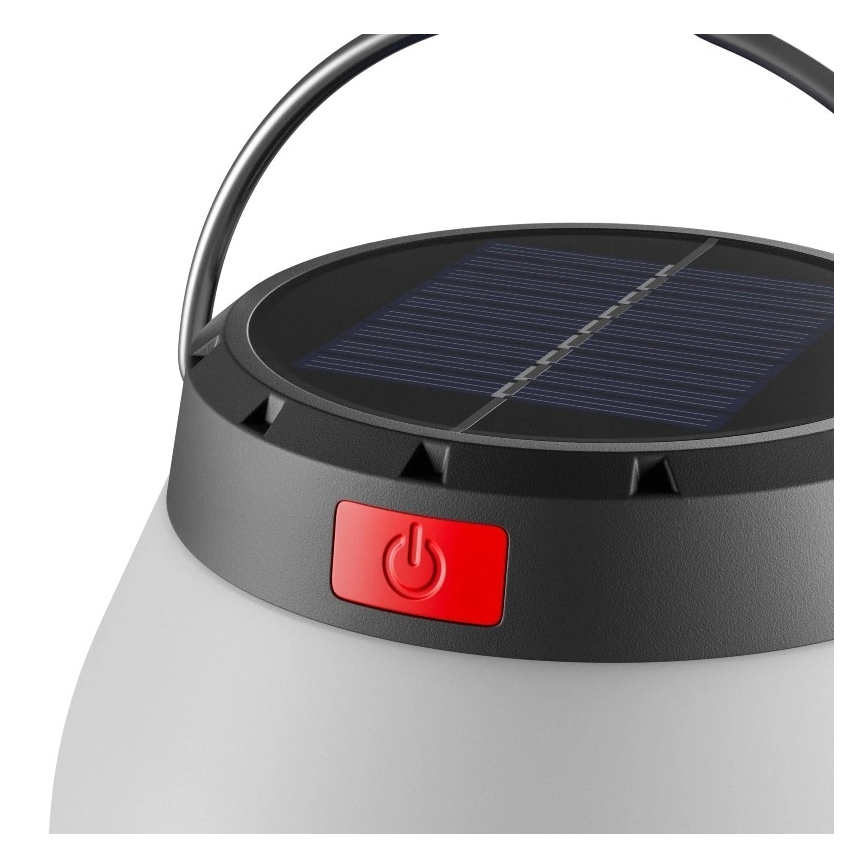 LED prenosna solarna punjiva lampa s mogućnošću prigušivanja LUMINA ORB LED/5V 800 mAh