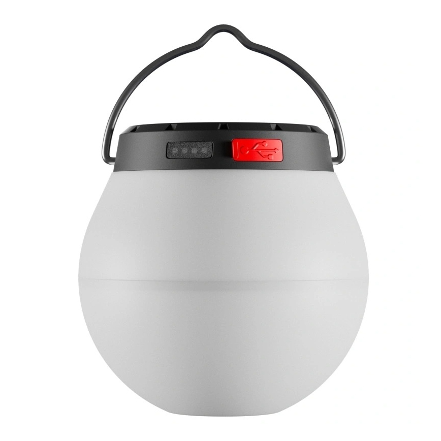 LED prenosna solarna punjiva lampa s mogućnošću prigušivanja LUMINA ORB LED/5V 800 mAh