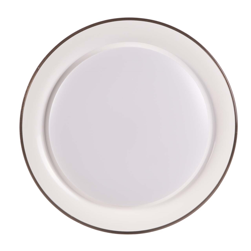 LED Prigušiva stropna svjetiljka za kupaonicu GRAŻYNA LED/72W/230V 3000-6000K pr. 51 cm IP44 siva + daljinski upravljač