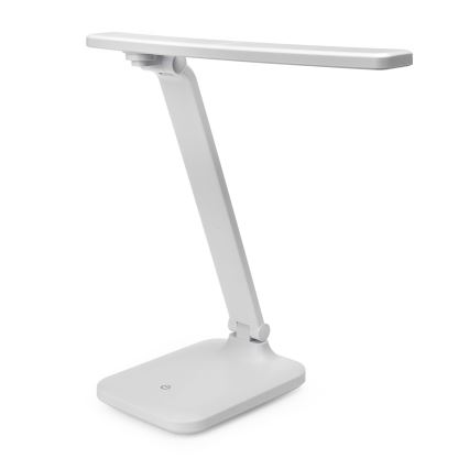 LED Prigušiva stolna lampa na dodir s bežičnim punjenjem i USB portom REMUS LED/5W/230V bijela
