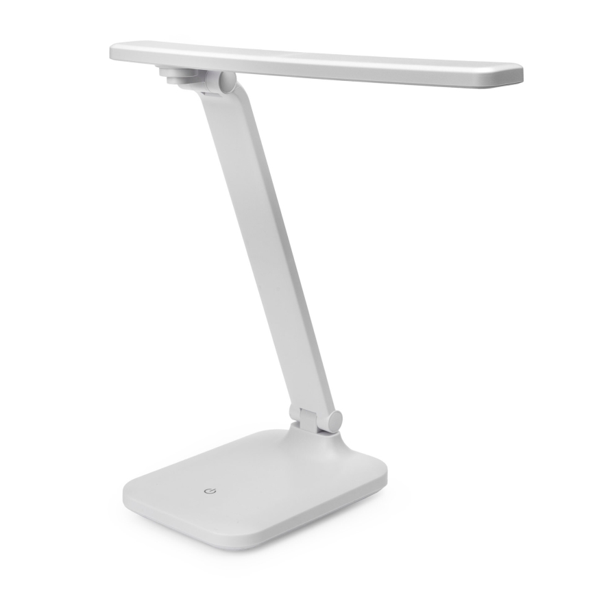 LED Prigušiva stolna lampa na dodir s bežičnim punjenjem i USB portom REMUS LED/5W/230V bijela