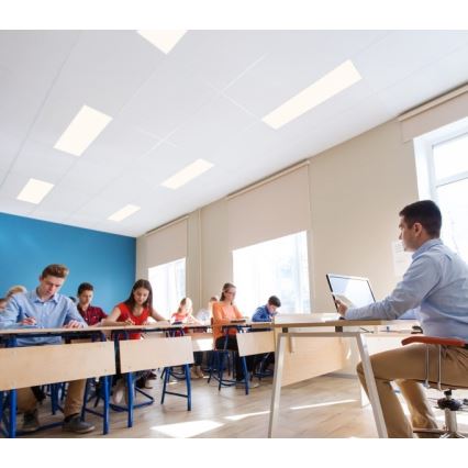 LED Prigušivi ugradbeni panel CAPRI LED/25/36/40W/230V 3000/4000/5700K IP44 30x120 cm