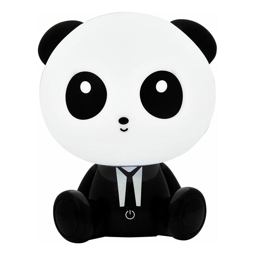 LED Prigušiva dječja dodirna lampa PANDA LED/2,5W/3,7V 1200 mAh